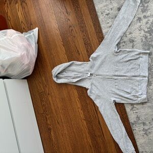 Aritzia waffle zip
